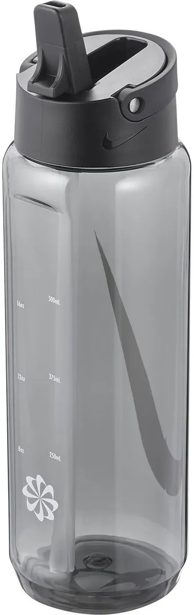Nike Tr Renew Recharge Straw Bottle 24 oz - Antraciet