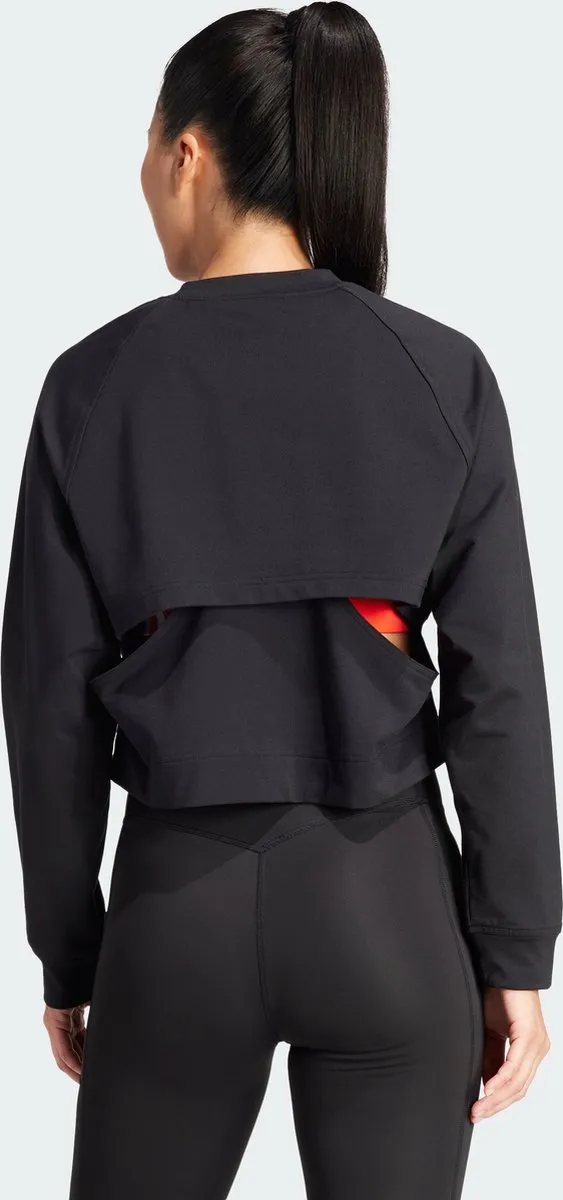 adidas Performance Power Hidden Racerback Cover-up L - Zwart