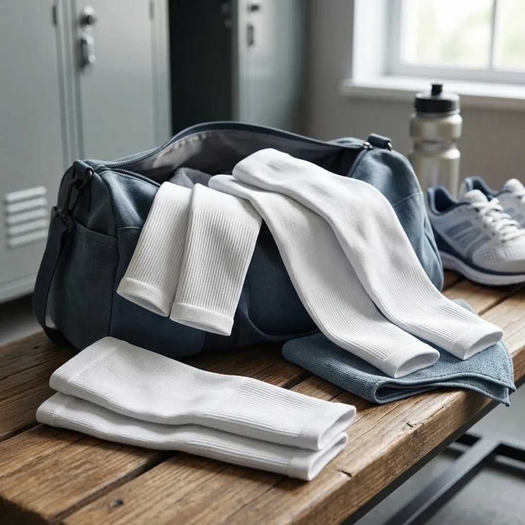 NuveX Sport Armstukken - 3 Paar Wit