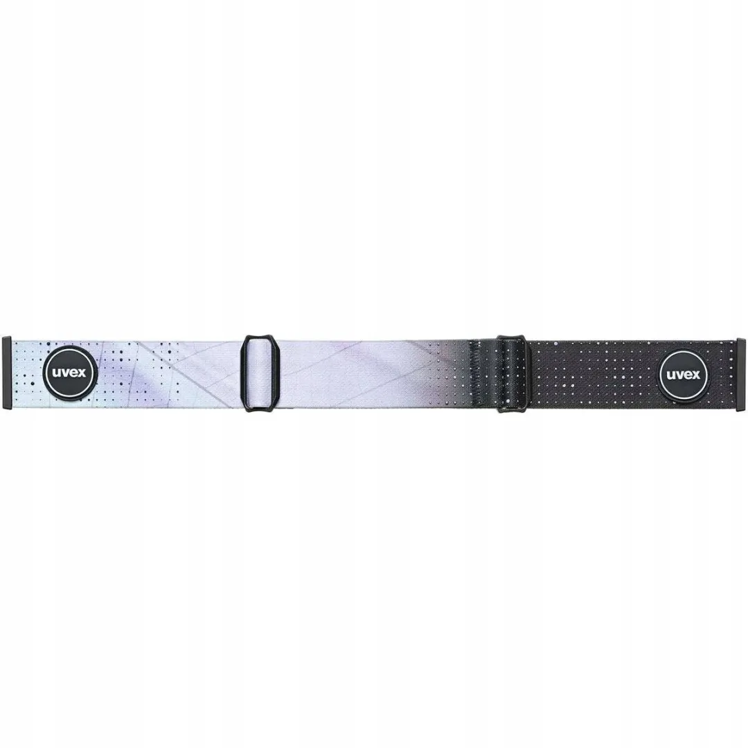 Uvex Evident Attract Skibril - Geel - Arctic Blue Matt
