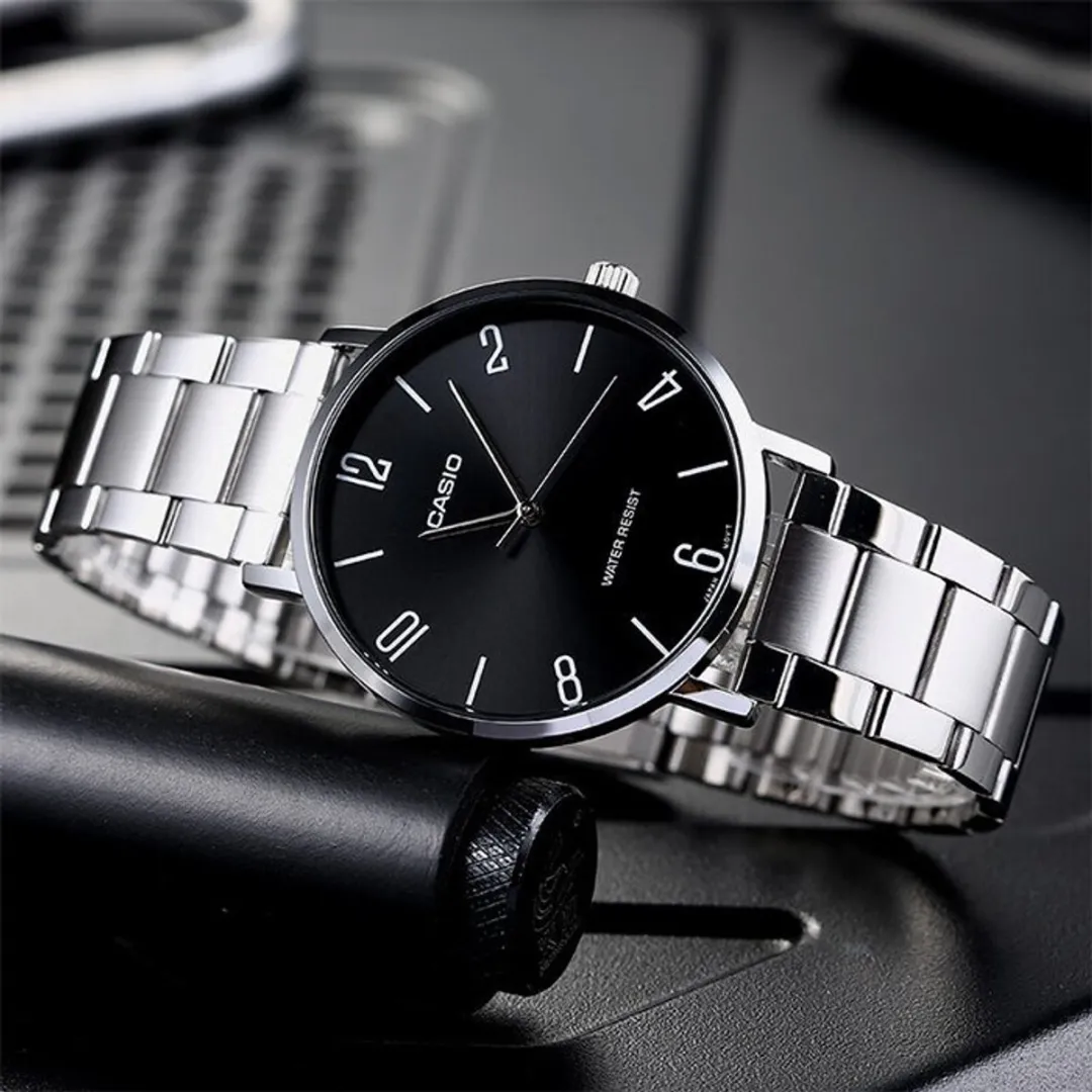 Casio Collection MTP-VD02G-1E Herenhorloge - Goud - Zwart - afbeelding 3 van 6