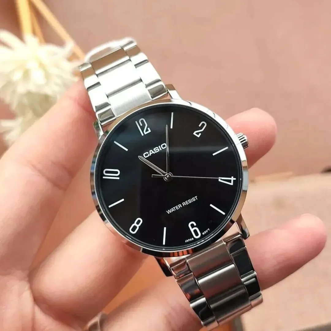 Casio Collection MTP-VD02G-1E Herenhorloge - Goud - Zwart - afbeelding 6 van 6