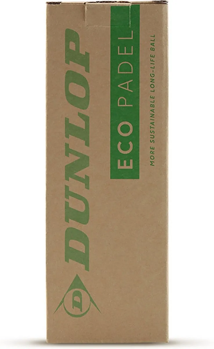 Dunlop Eco Padelballen - 3 Stuks - Geel