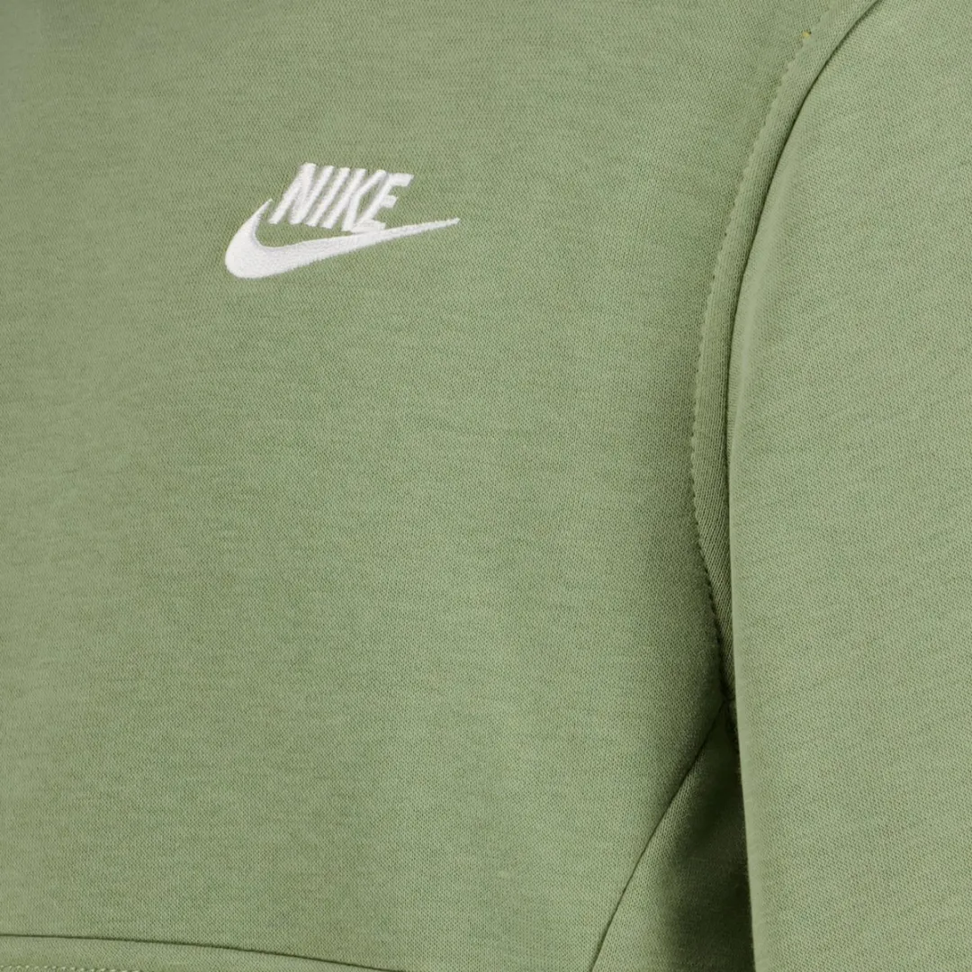 Nike Sportswear Club Fleece Kinder Hoodie - Maat 152/158 - Groen