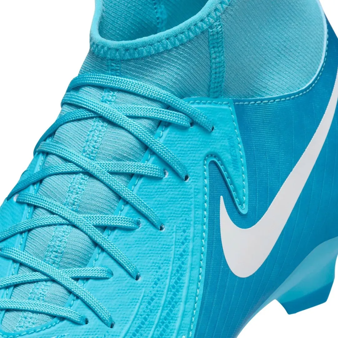 Nike Phantom Luna II FG/MG Voetbalschoenen FD6725-400 - 45.5 - Lichtblauw/Wit