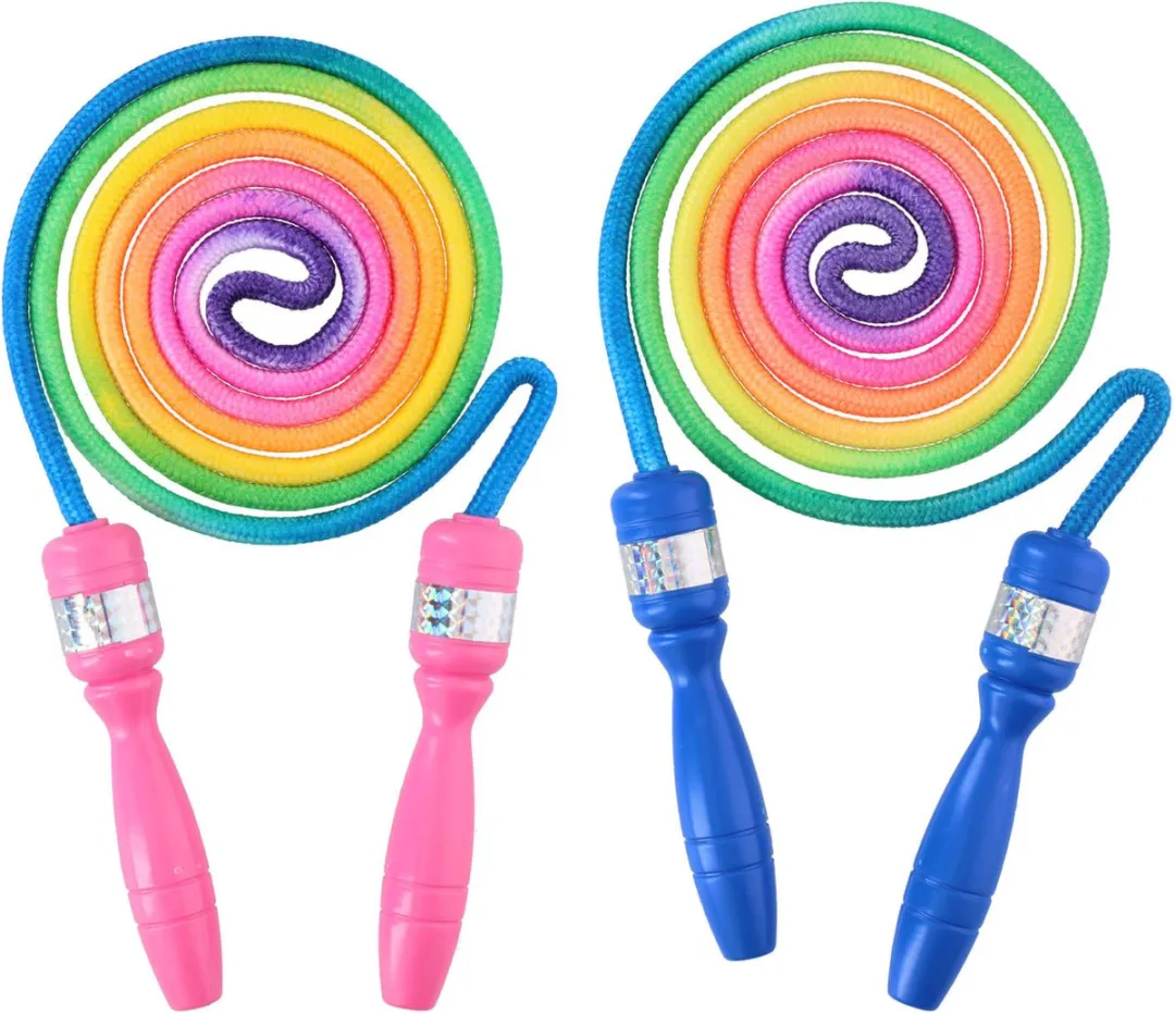 Eddy Toys Springtouw Regenboog 210cm