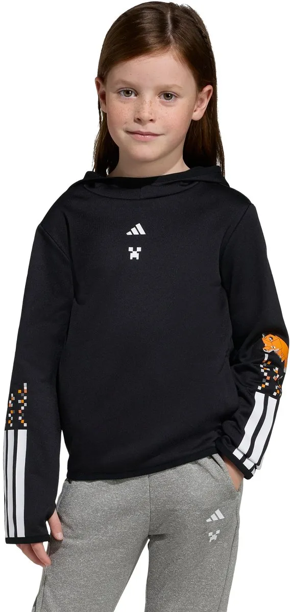 Adidas Minecraft 3 Stripes Training Hoodie KD0989