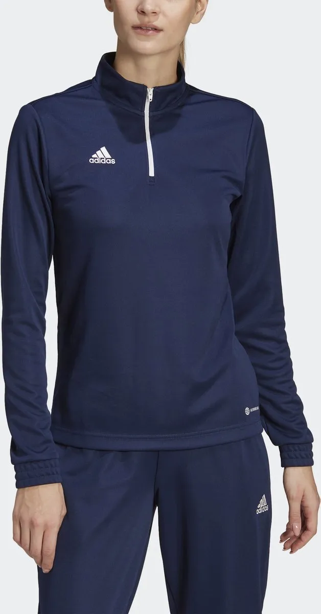 Adidas Performance Entrada 22 Trainingsshirt Blauw 2XS