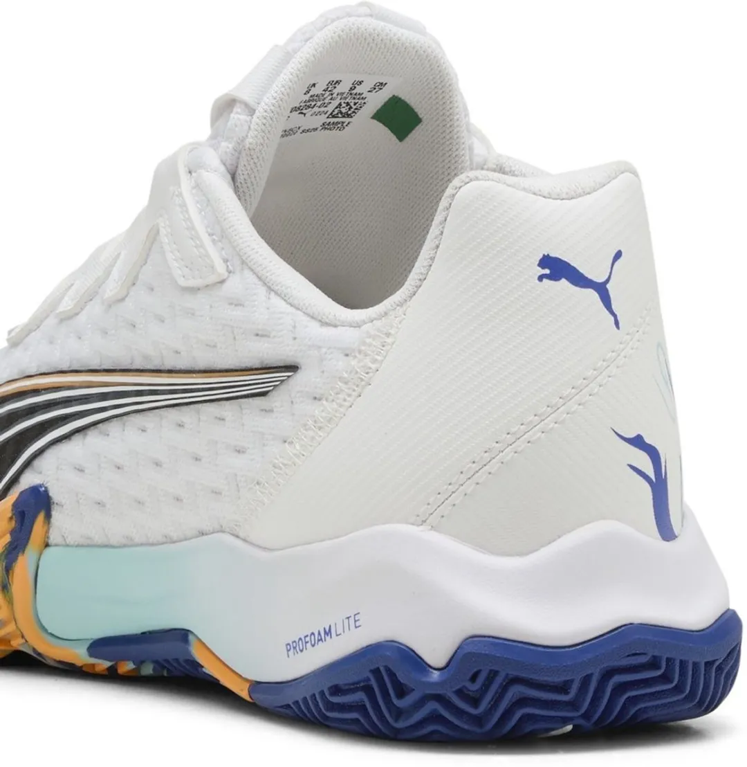 PUMA Low Nova Elite 108284 - Schoenen - 36 - Wit/Zwart/Blauw