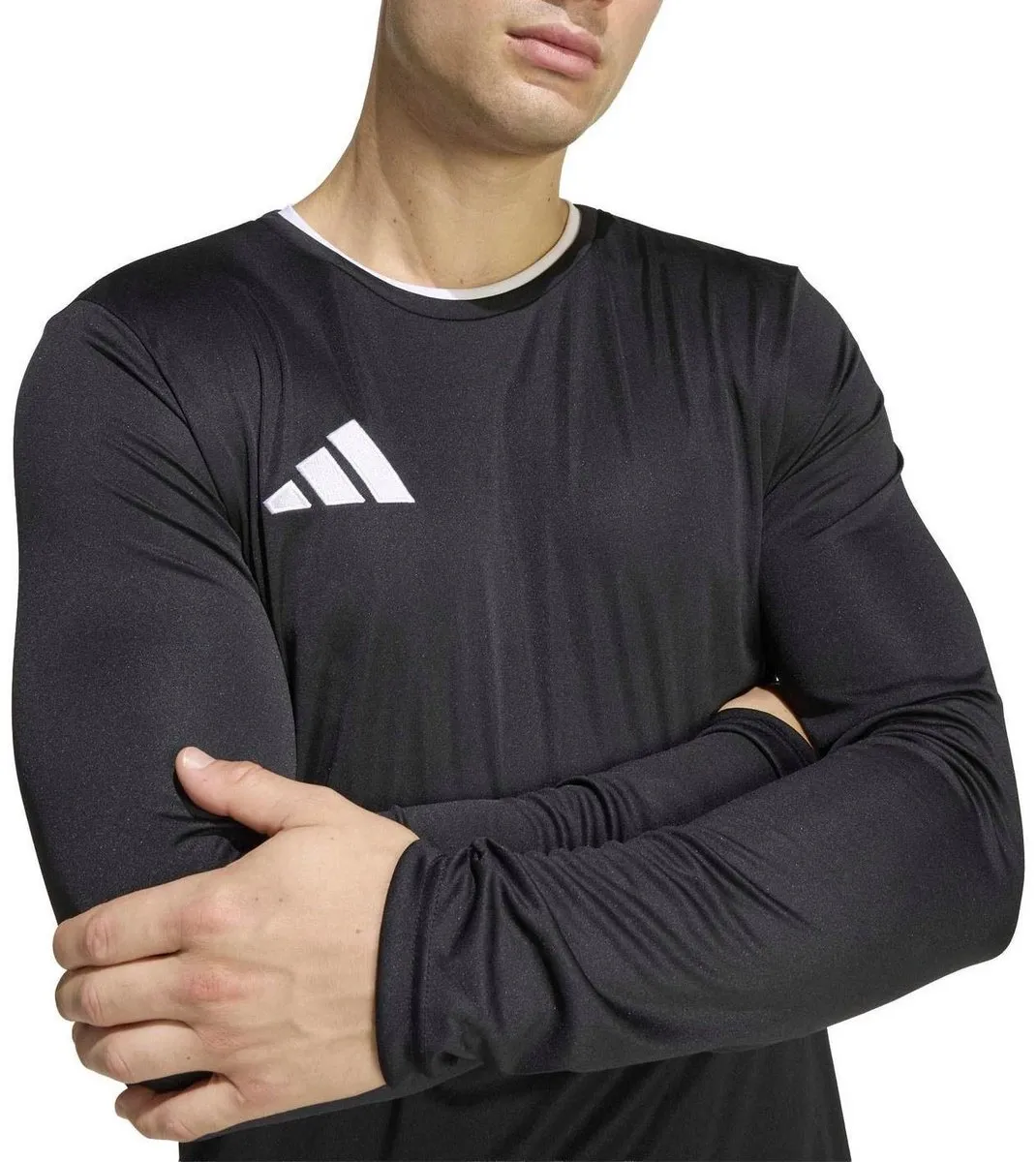 Adidas Entrada 26 Longsleeve Shirt Heren 3XL - Zwart/Wit