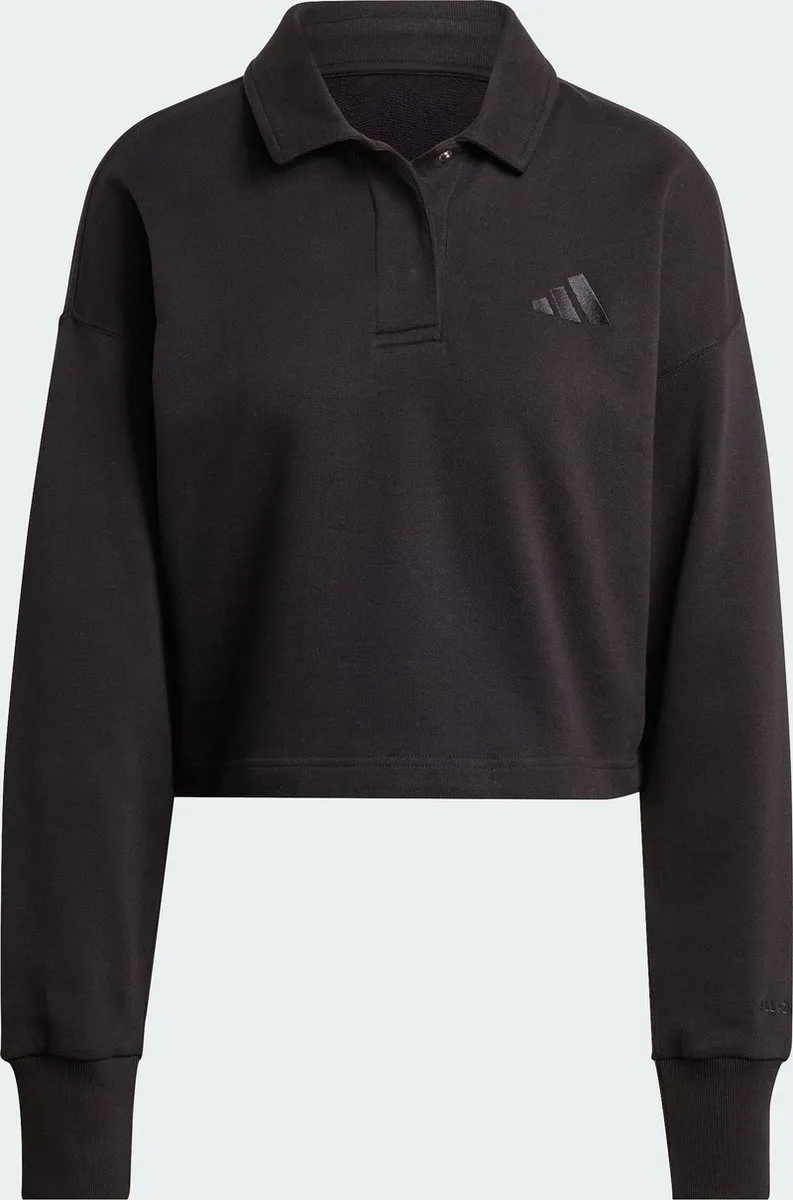 adidas ALL SZN French Terry Polo - Zwart S