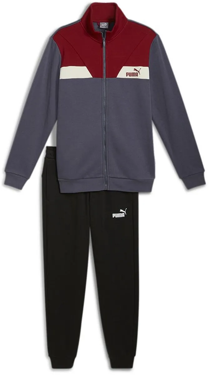 PUMA Power Trainingspak - S - Zwart/Grijs