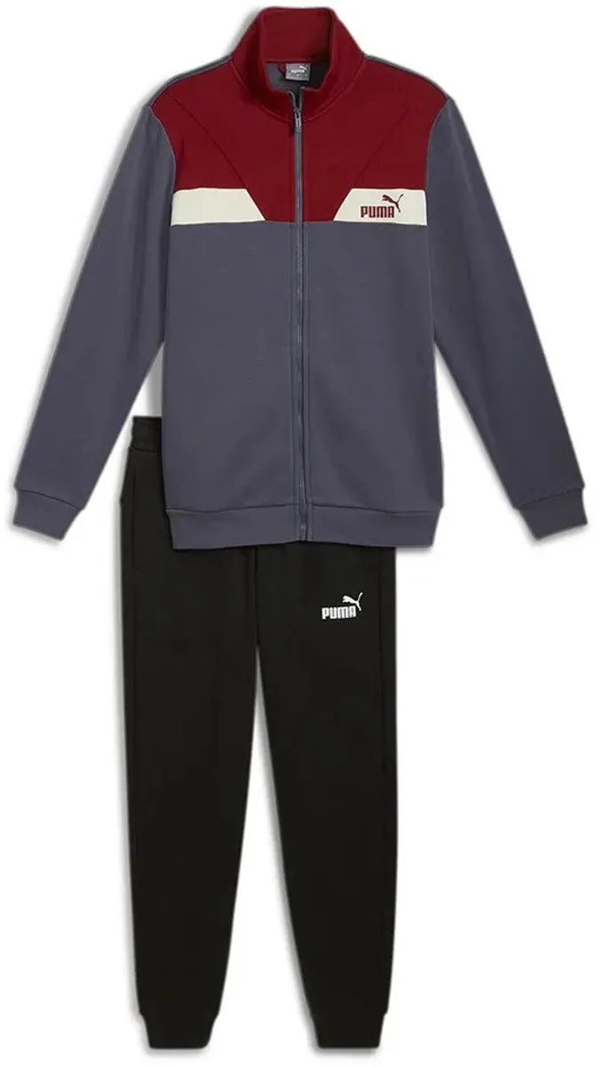 PUMA Power Trainingspak - S - Zwart/Grijs