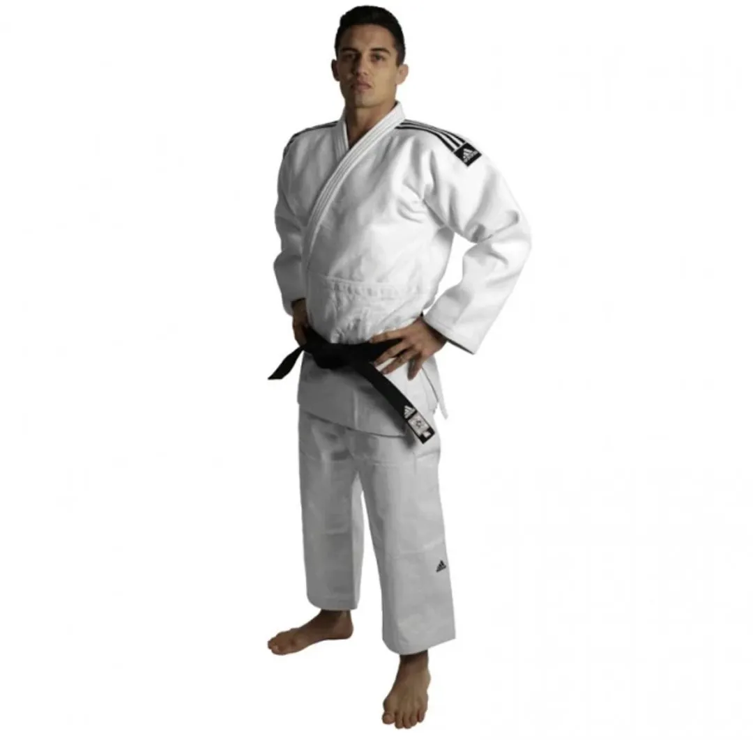 adidas Judopak Champion Slimfit IJF 150 - Wit
