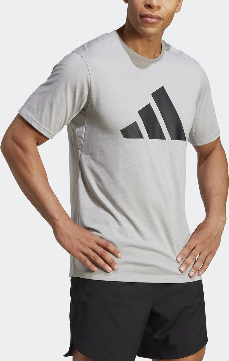 adidas Performance Train Essentials IB8276 T-Shirt - Heren - Grijs - XL