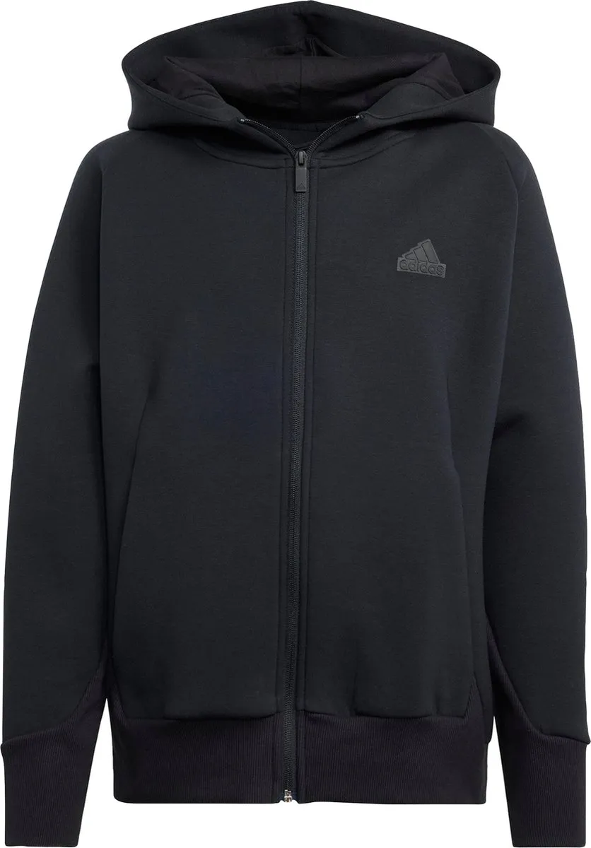 adidas Z.N.E. Ritshoodie Kids HY1239 - 128 - Zwart