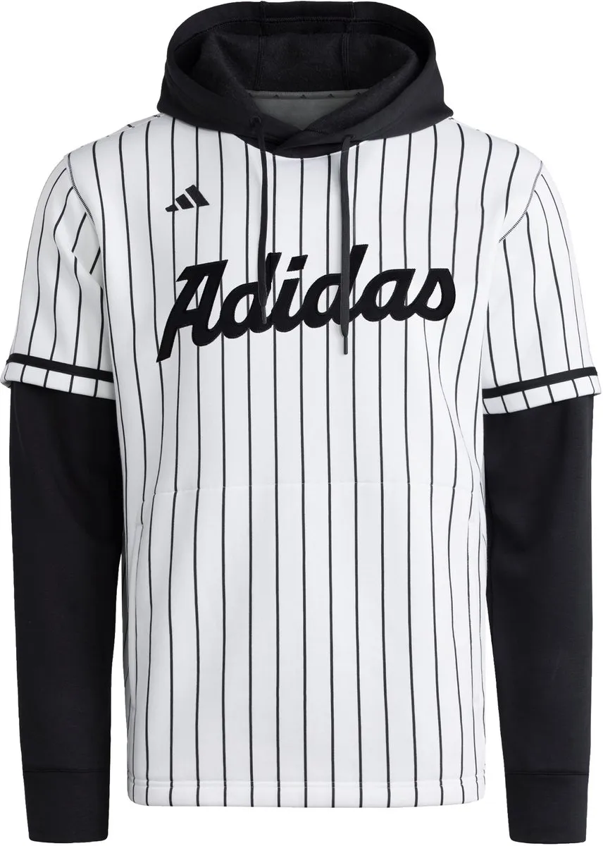 adidas Dugout Pinstripe Shirt - Wit - KC9962