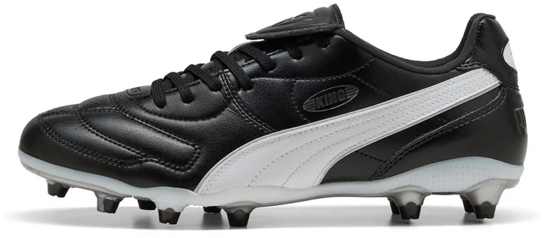 PUMA King Liga FG/AG Voetbalschoenen 40 - Zwart