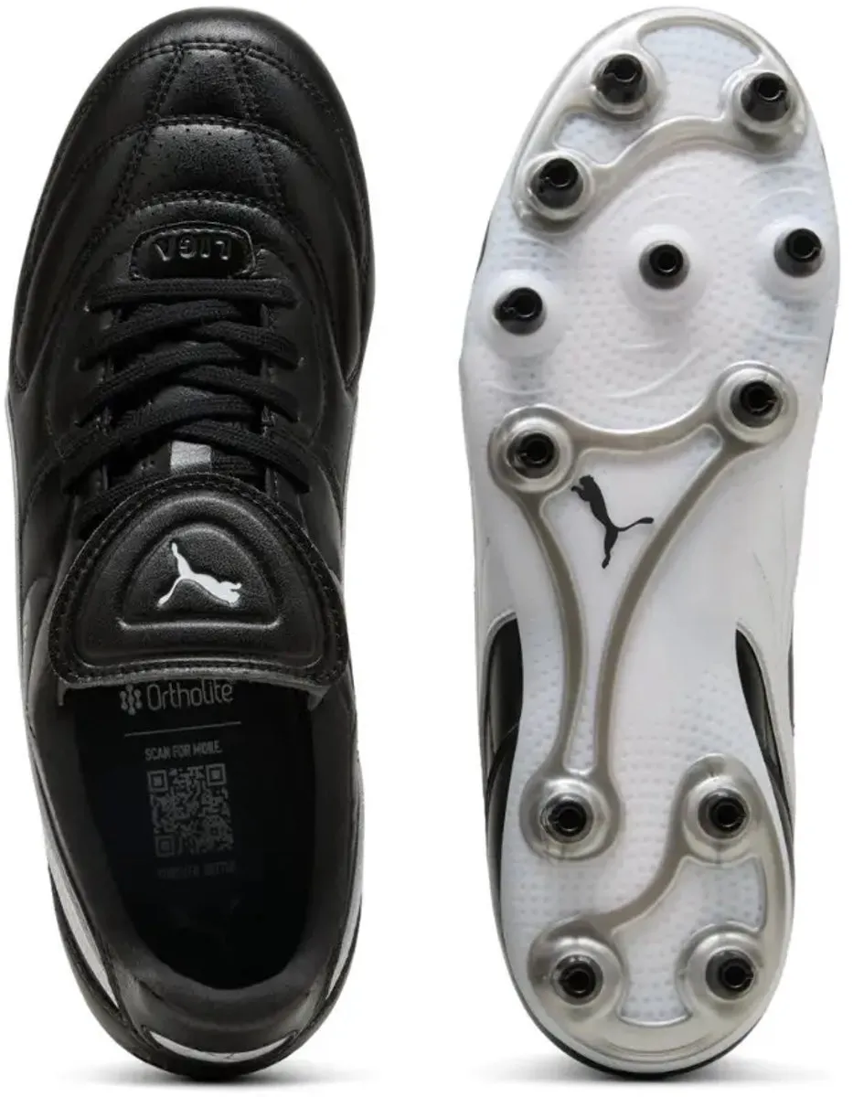 PUMA King Liga FG/AG Voetbalschoenen 40 - Zwart