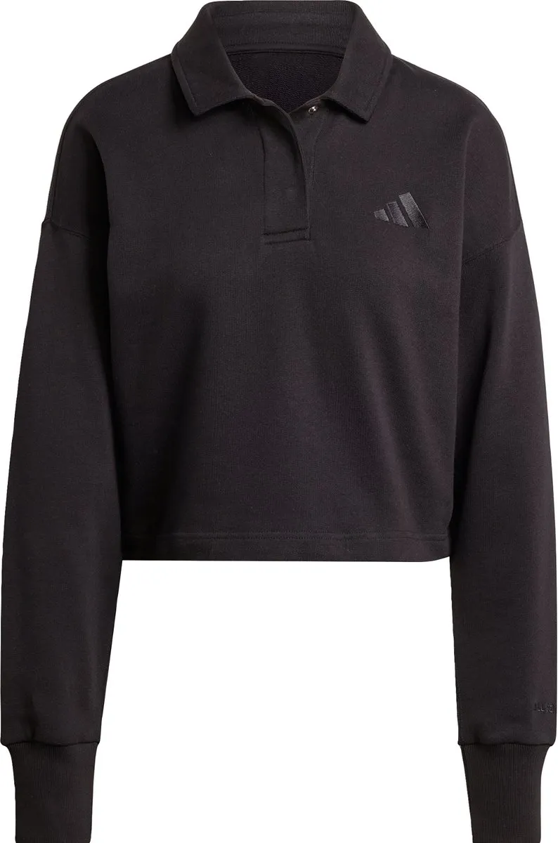 adidas ALL SZN French Terry Polo - Zwart M