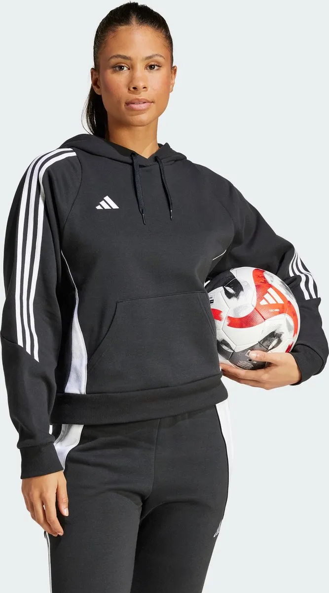 adidas Tiro 24 Sweat Hoodie IJ5607 - Dames - Zwart - L