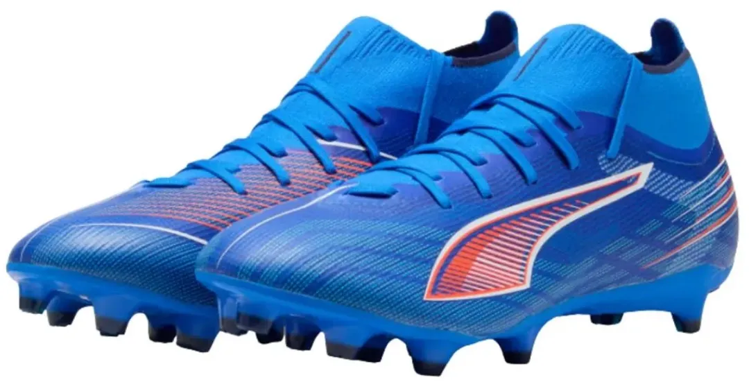 PUMA Ultra 6 Match+ Voetbalschoenen Fg/Ag - Blauw - EU 46