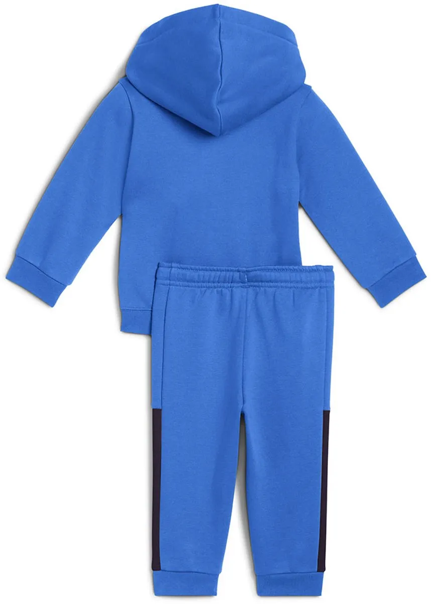 PUMA Minicats Ess Block Trainingspak - 6-9 Maanden - Blauw