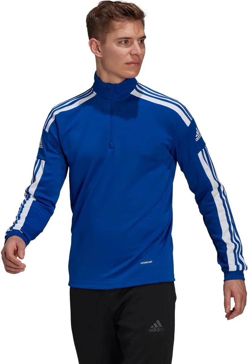adidas Squadra 21 Trainingssweater XL - Blauw/Wit