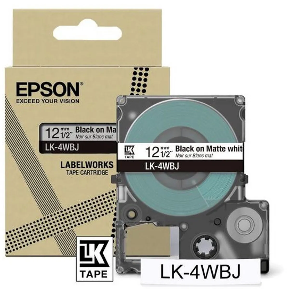 Epson LK-4WBJ Inktcartridge Zwart - C53S672062