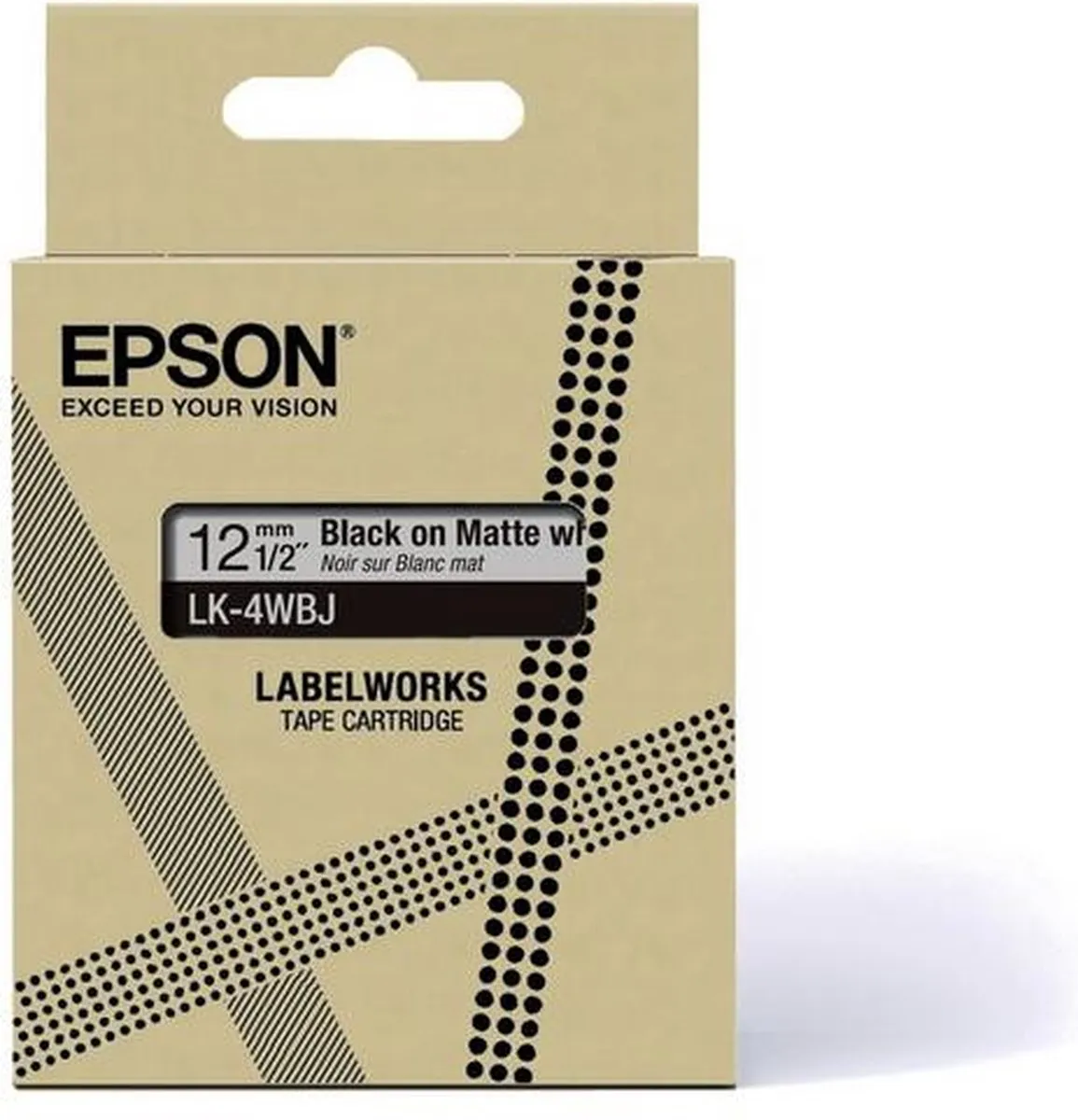 Epson LK-4WBJ Inktcartridge Zwart - C53S672062