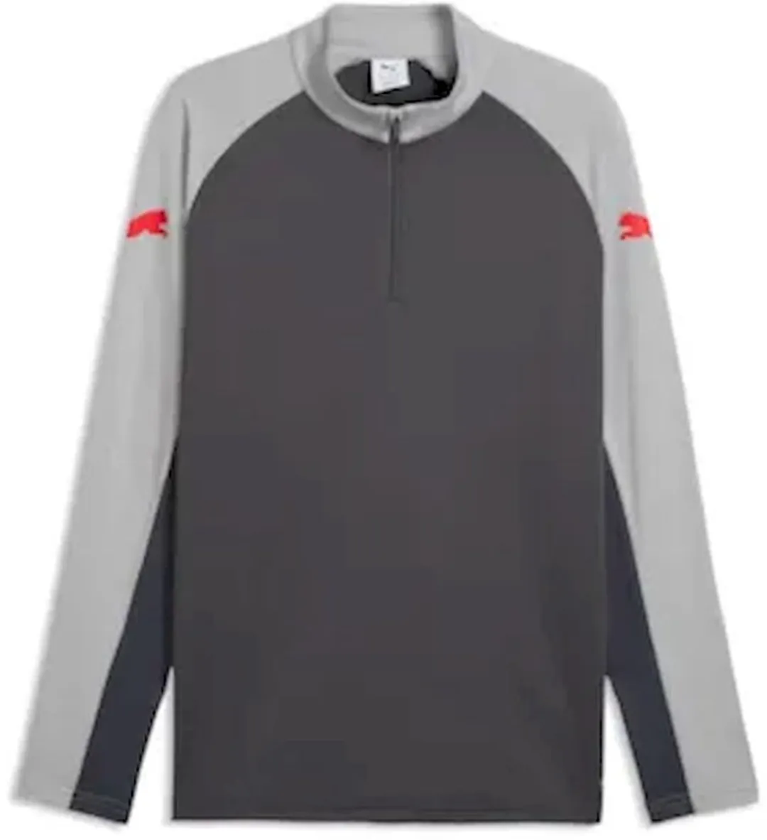 PUMA Individualliga 1/4 Zip Top Heren - Grijs