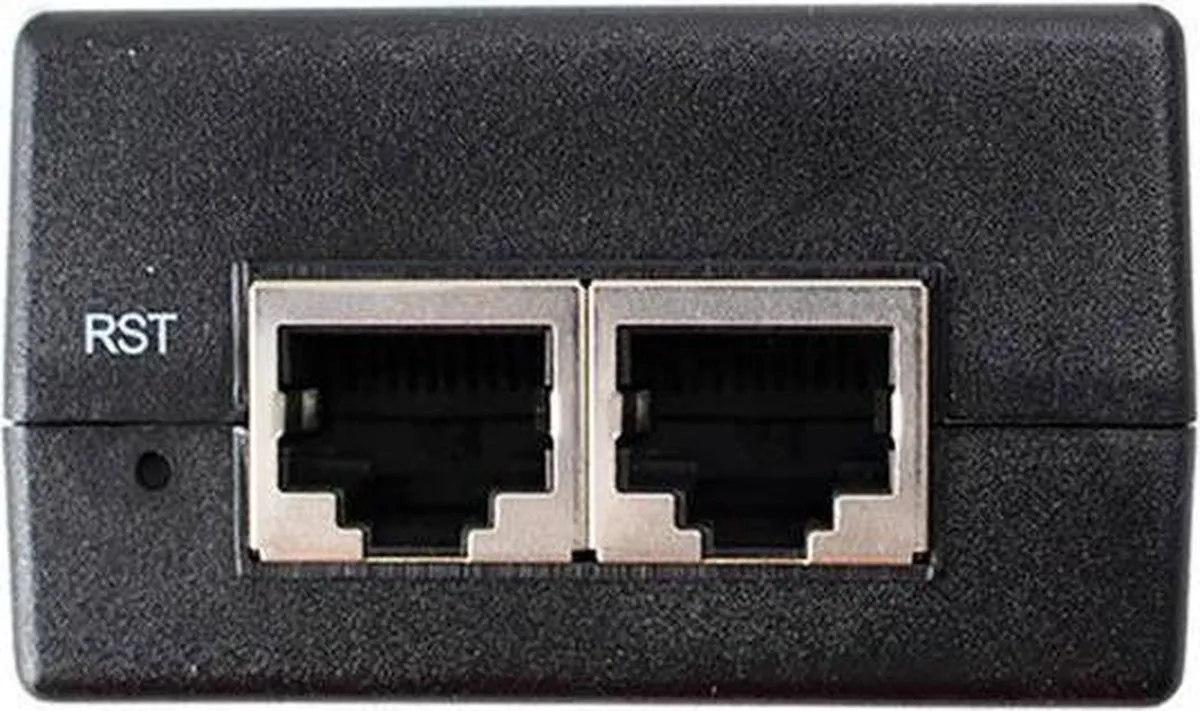 Ubiquiti POE-15-12W PoE-adapter - 12W - Zwart