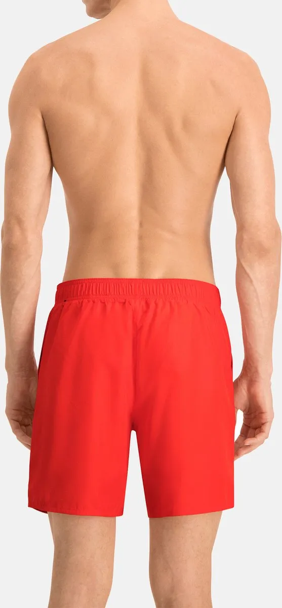 PUMA SWIM Men Mid Shorts - Rood - Maat L