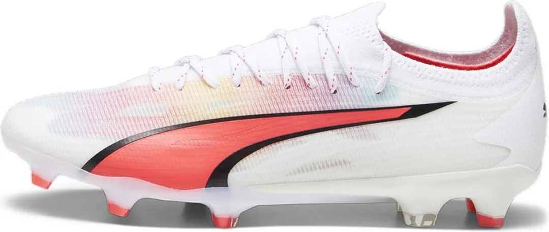 PUMA Ultra Ultimate FG/AG Voetbalschoenen - Wit - Maat 40