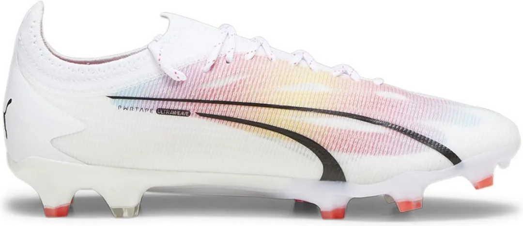 PUMA Ultra Ultimate FG/AG Voetbalschoenen - Wit - Maat 40
