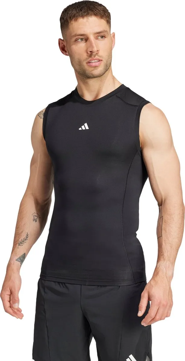 Adidas Performance Techfit Training Mouwloos Shirt JE6694