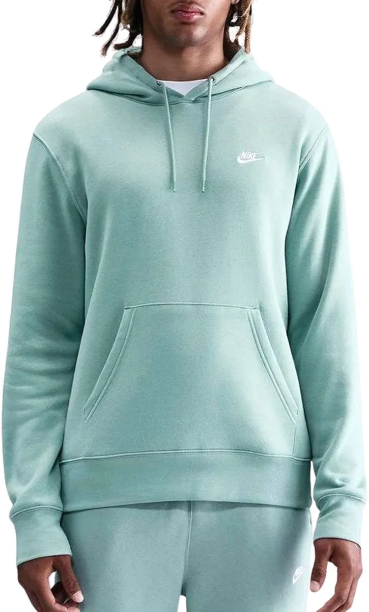 Nike Club Hoodie Heren L - Lichtblauw