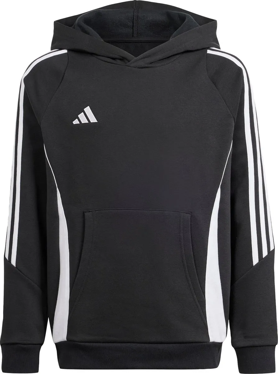 adidas Tiro 24 Sweat Hoodie Kids 128 - Zwart