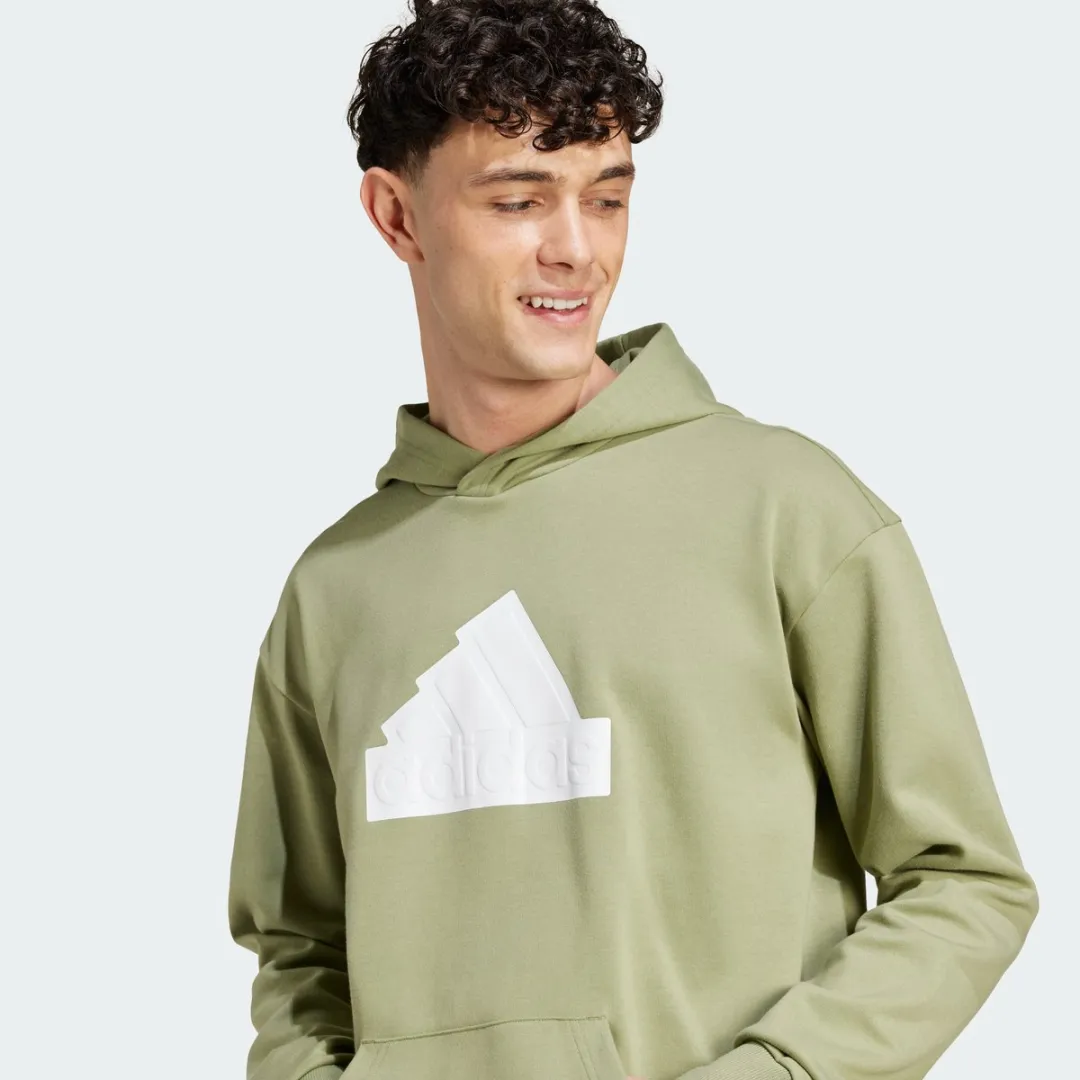 Adidas Future Icons Hoodie IW8552 - Heren - Groen - L