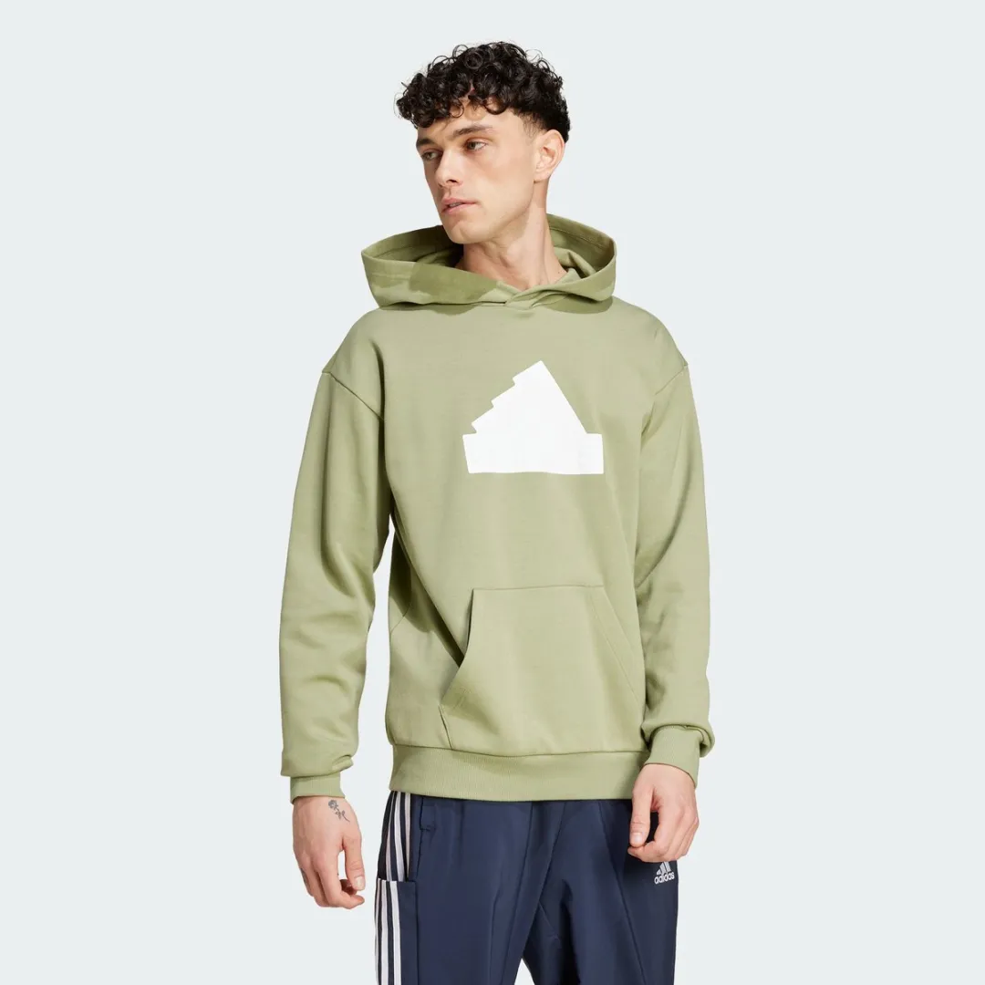 Adidas Future Icons Hoodie IW8552 - Heren - Groen - L