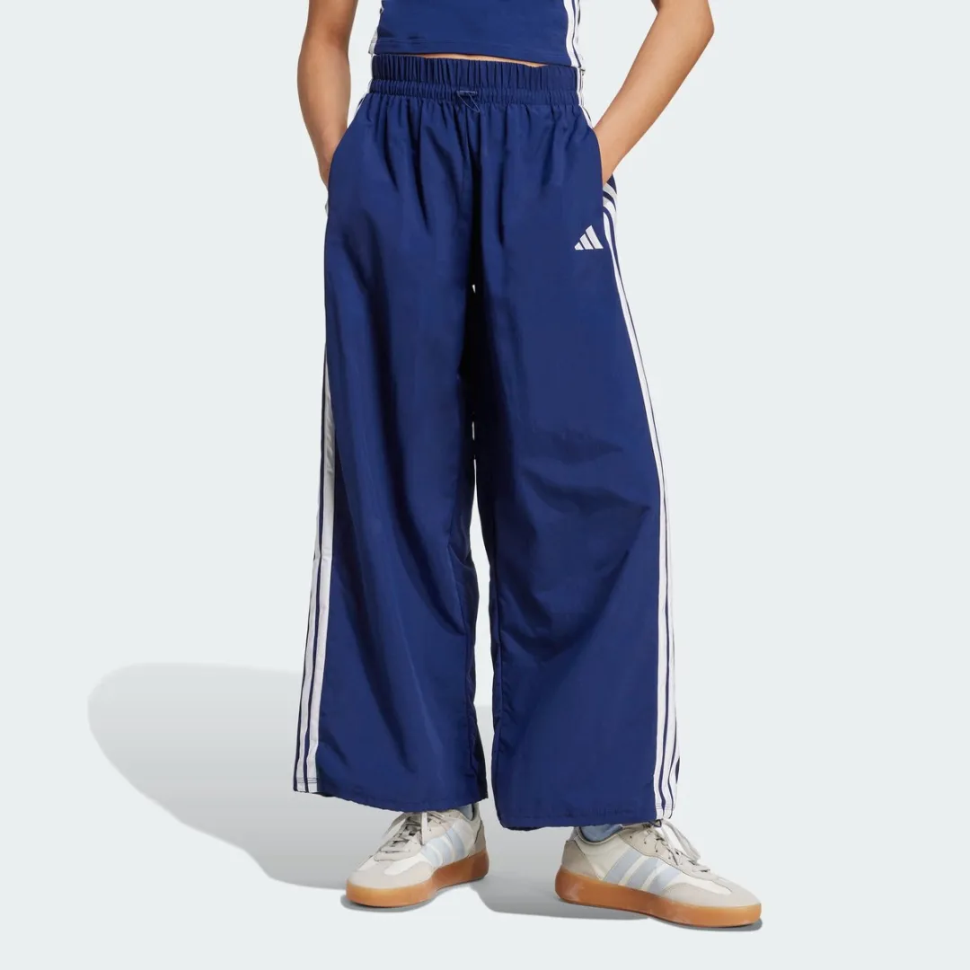 adidas Essentials 3-Stripes Parachute Trainingsbroek XXL - Blauw