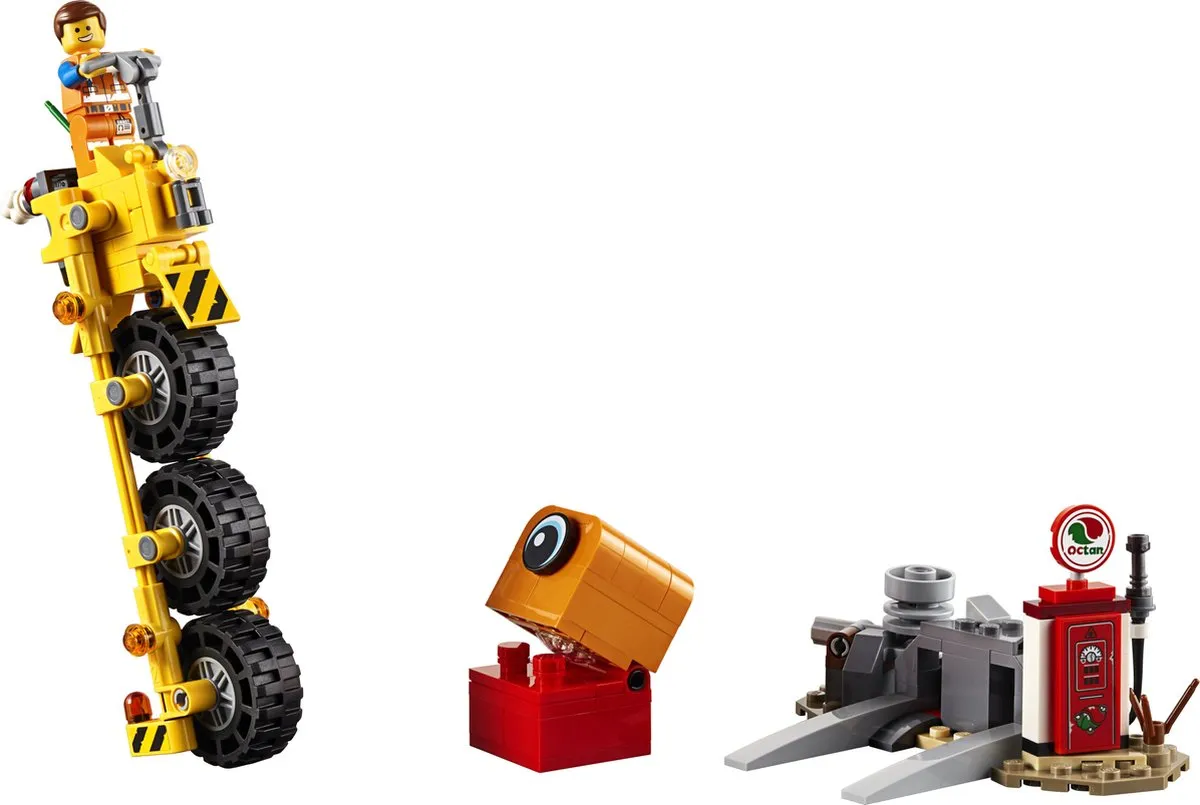 LEGO The Movie 2 Emmet Driewieler 70823 - 174 Stukken - Paars - afbeelding 2 van 6