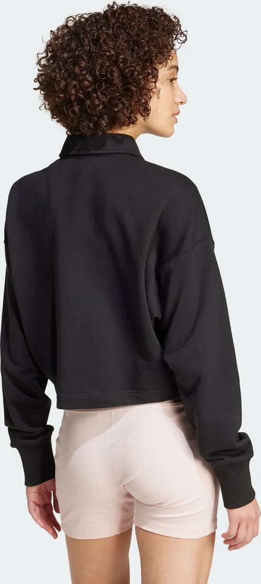adidas ALL SZN French Terry Polo - Zwart - XL
