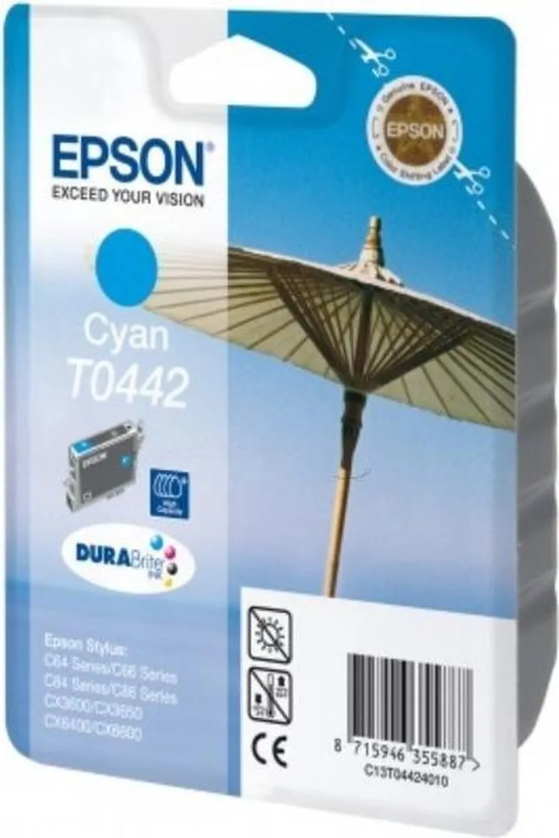 Epson T0442 Inktcartridge Cyaan
