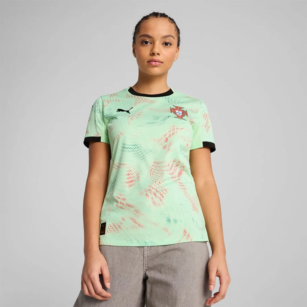 PUMA FPF Portugal Replica 2025 Dames T-shirt - Groen XL