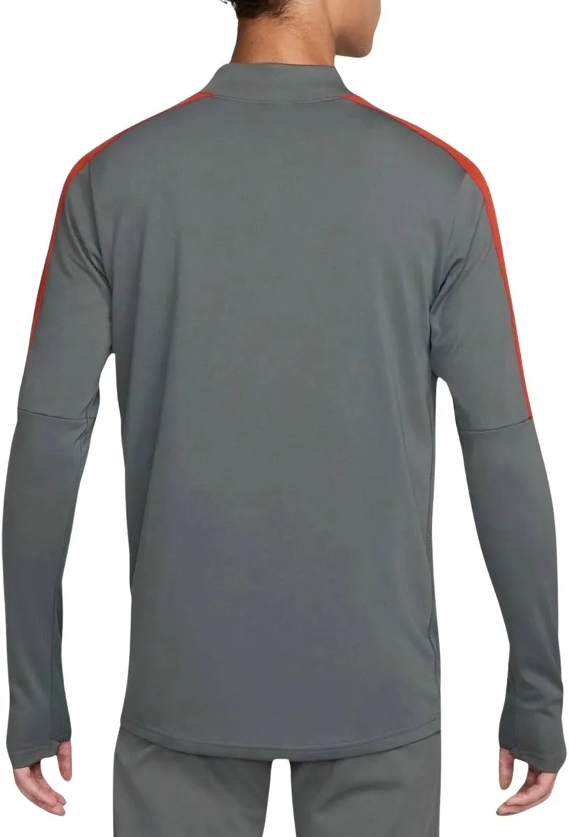 Nike Academy Trainingssweater Heren - XL - Grijs/Rood