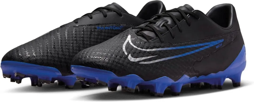 Nike Phantom GX Academy DD9473-040 Sportschoenen - FG - Zwart/Zilver/Blauw