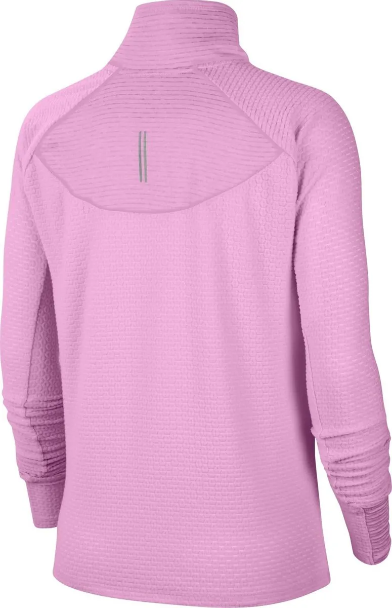Nike Sphere Half Zip Dames Sporttrui L - Roze
