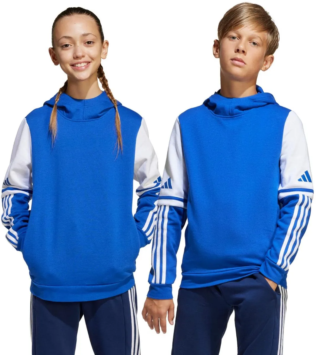 adidas Squadra 25 Sweat Hoodie Kinderen - 152cm - Blauw