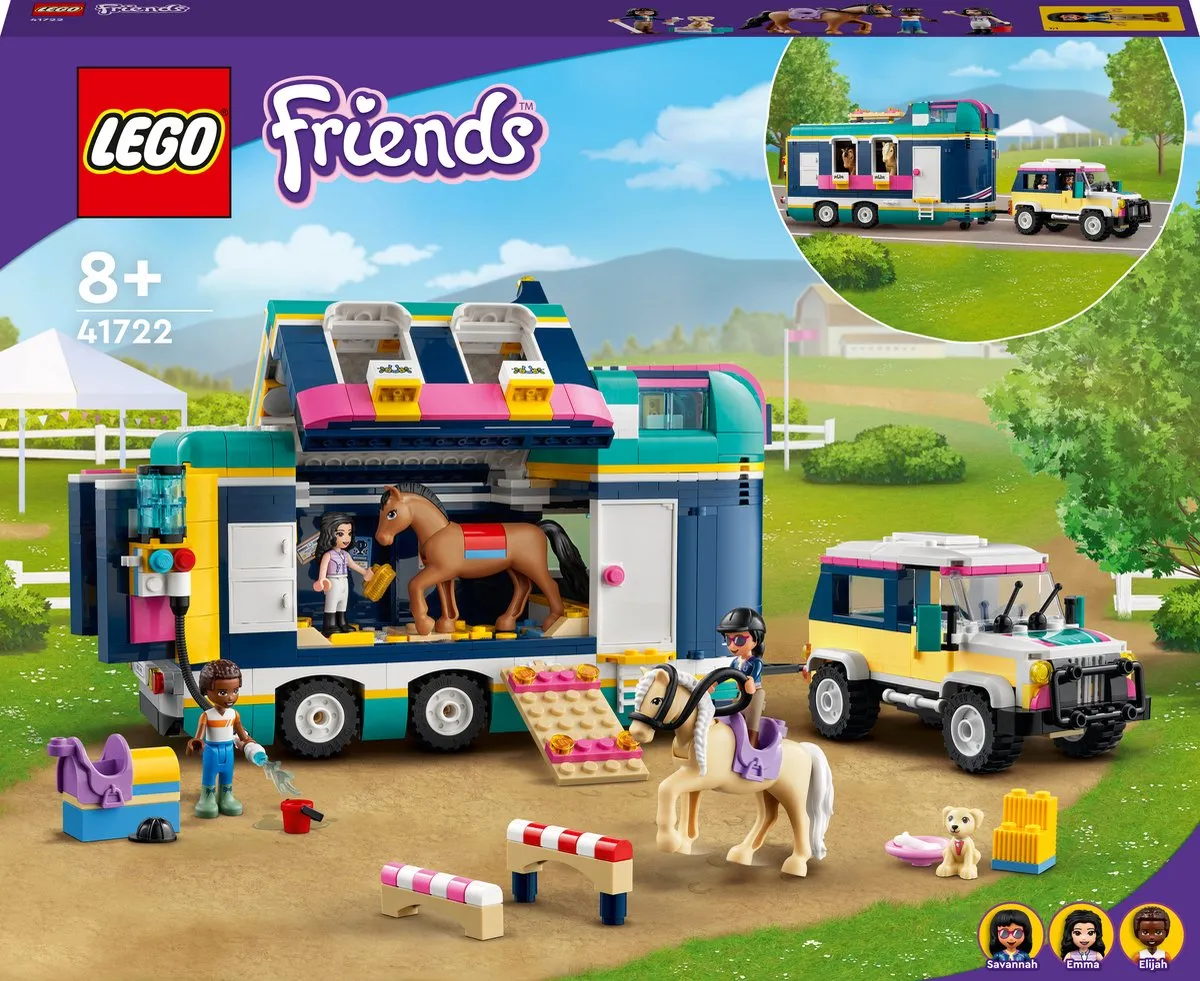 LEGO Friends Paardenshow Aanhangwagen 41722